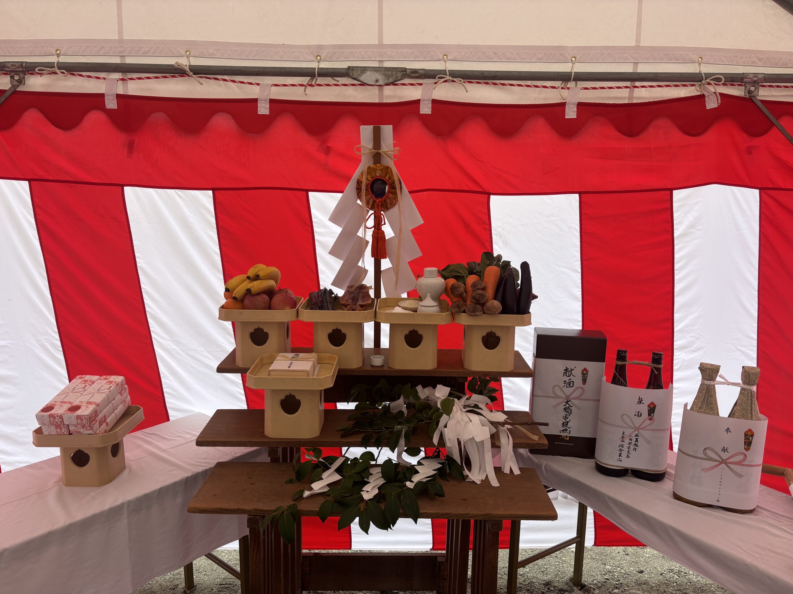 マンション新築工事　地鎮祭